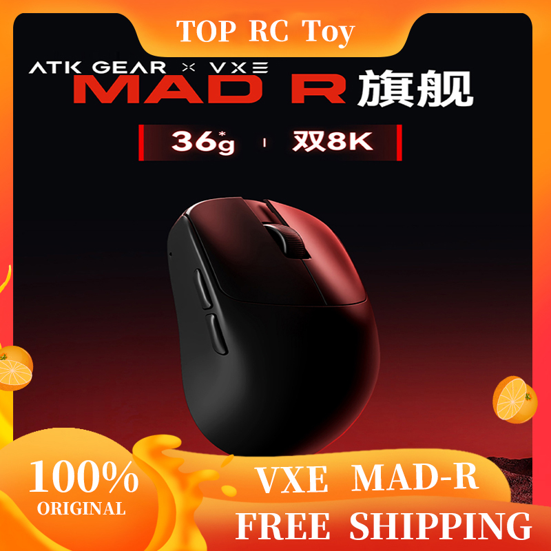 Tech Gaming Accessories - VXE VGN MAD R Major เมาส์ไร้สายน้ําหนักเบาพิเศษ