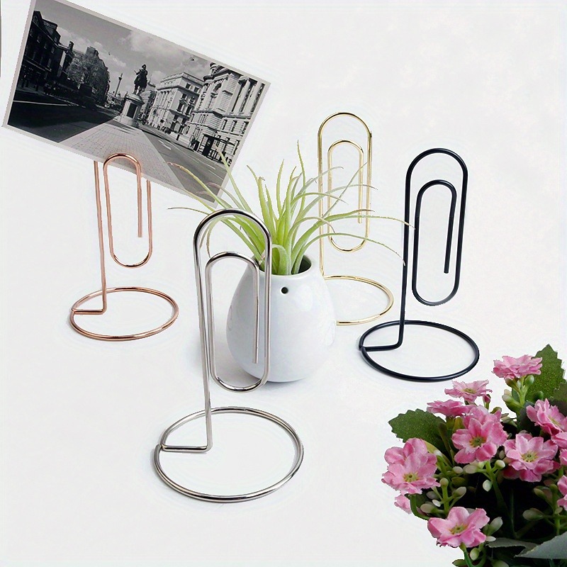 Tech Accessories For Office Desk - 1 PC Golden Rose โต๊ะคลิป-Stylish Organizer