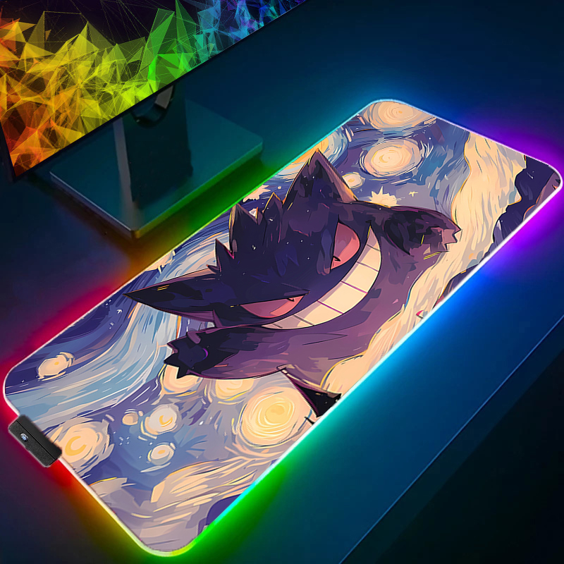 RGB แผ่นรองเมาส์ขนาดใหญ่โต๊ะ M - Tech Accessories For Office Desk บทวิจารณ์และราคา