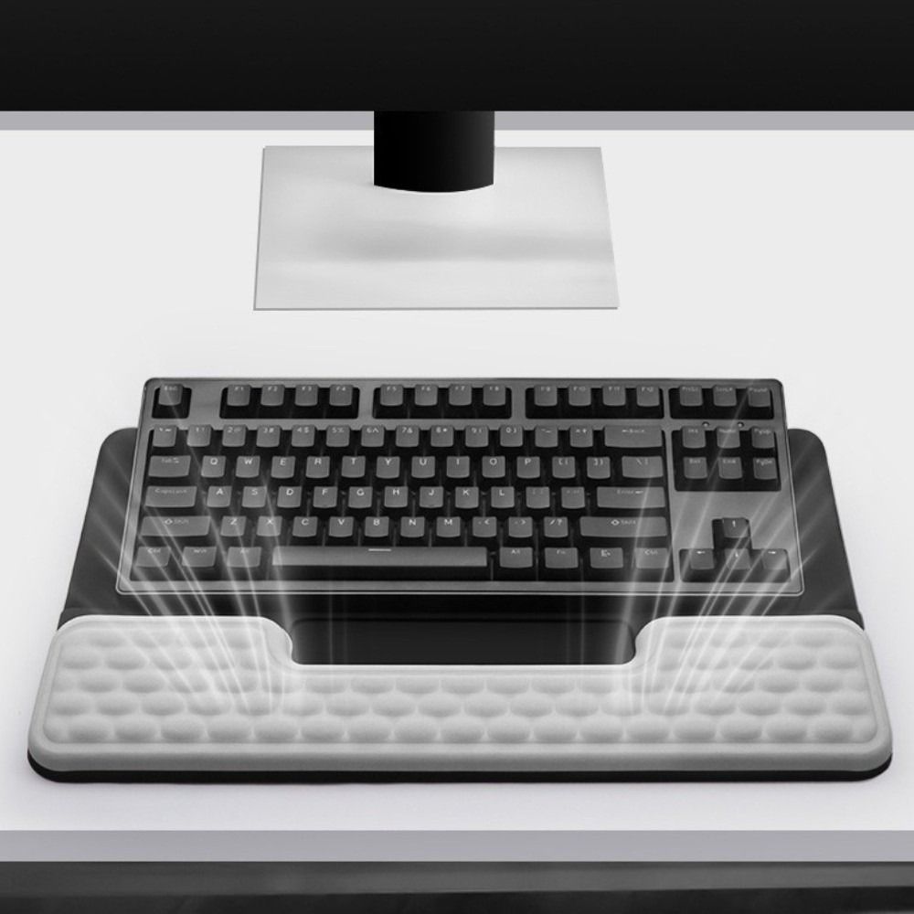 ขาตั้งคีย์บอร์ดแบบบูรณาการพร้อ - Keyboard Wrist Pad Leather บทวิจารณ์และราคา