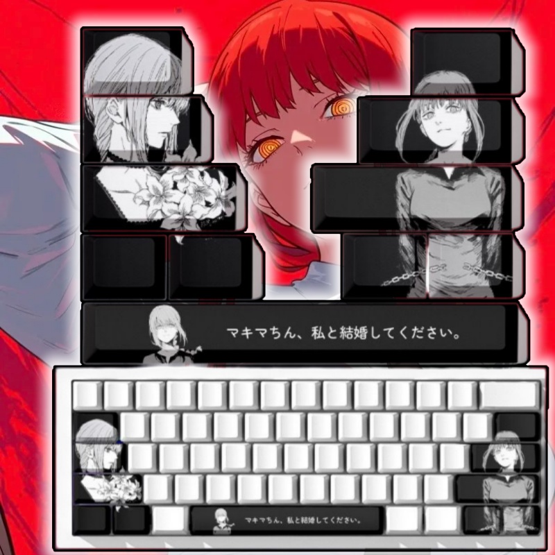 คีย์แคปธีมอนิเมะ Chainsaw Man  - Tech Gaming Accessories บทวิจารณ์และราคา
