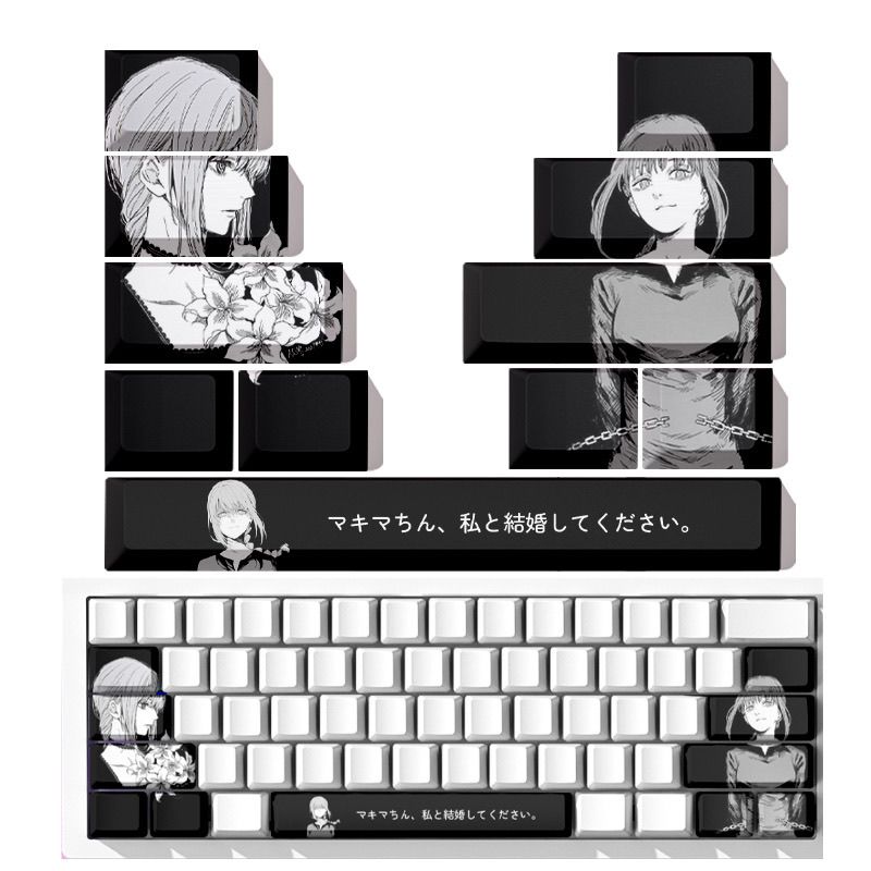 คีย์แคปธีมอนิเมะ Chainsaw Man  - Tech Gaming Accessories บทวิจารณ์และราคา