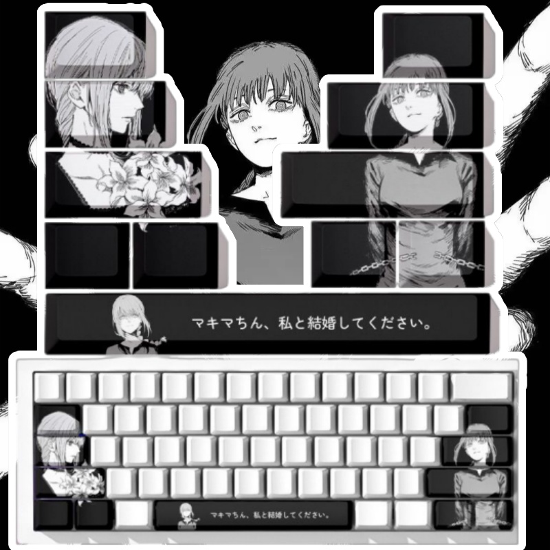 คีย์แคปธีมอนิเมะ Chainsaw Man  - Tech Gaming Accessories บทวิจารณ์และราคา