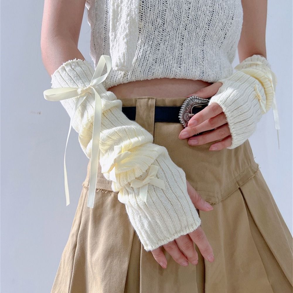ถุงมือถักครึ่งนิ้วเย็นไม่มีนิ้ - Tech Wear Accessories บทวิจารณ์และราคา