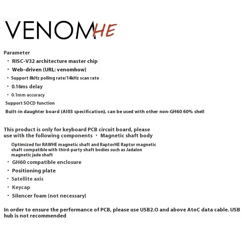 Geonworks Venom60 HE Venom65 H - Tech Gaming Accessories บทวิจารณ์และราคา