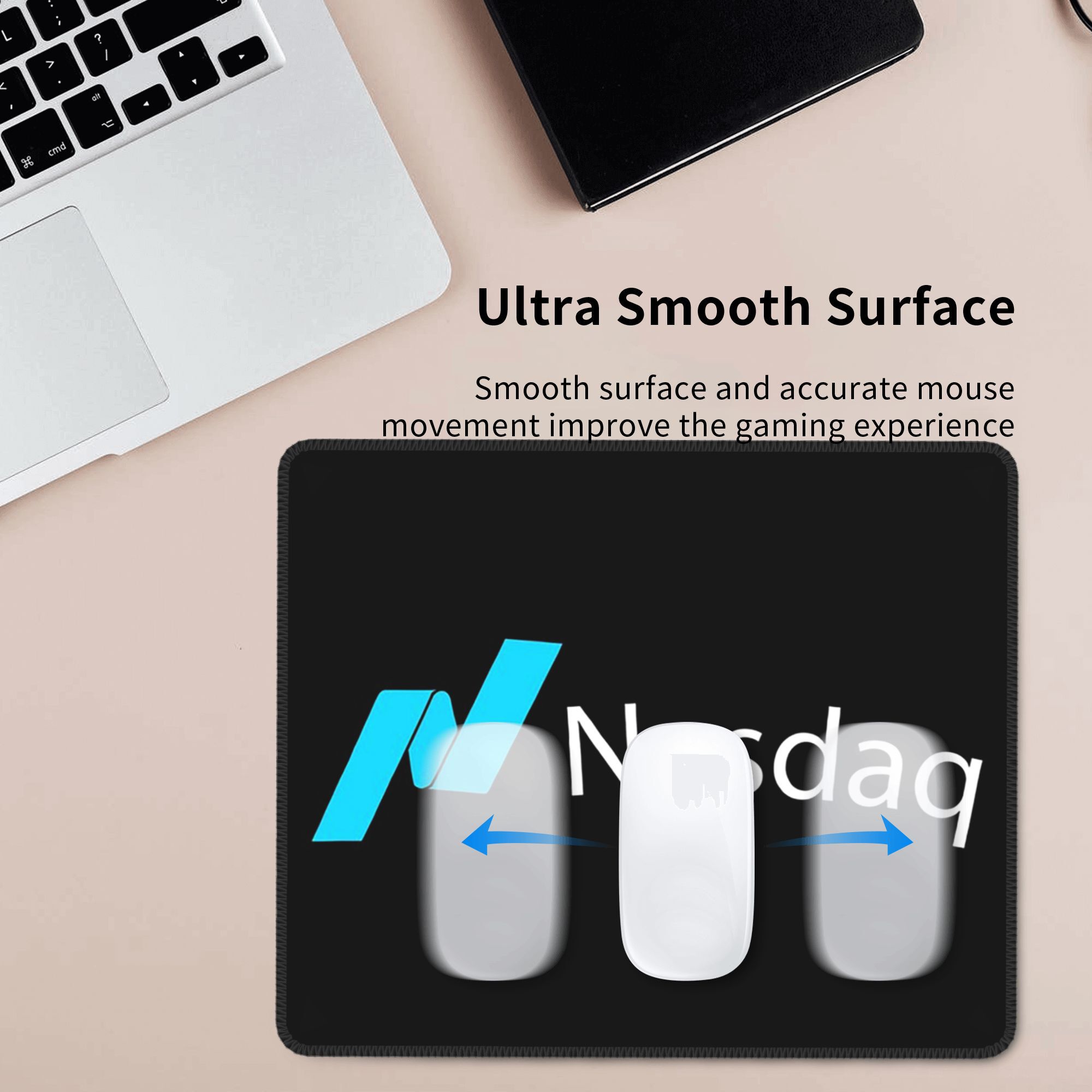 ตลาดหุ้นนาสแด็กแผ่นรองเมาส์คีย - Tech Accessories For Office Desk บทวิจารณ์และราคา