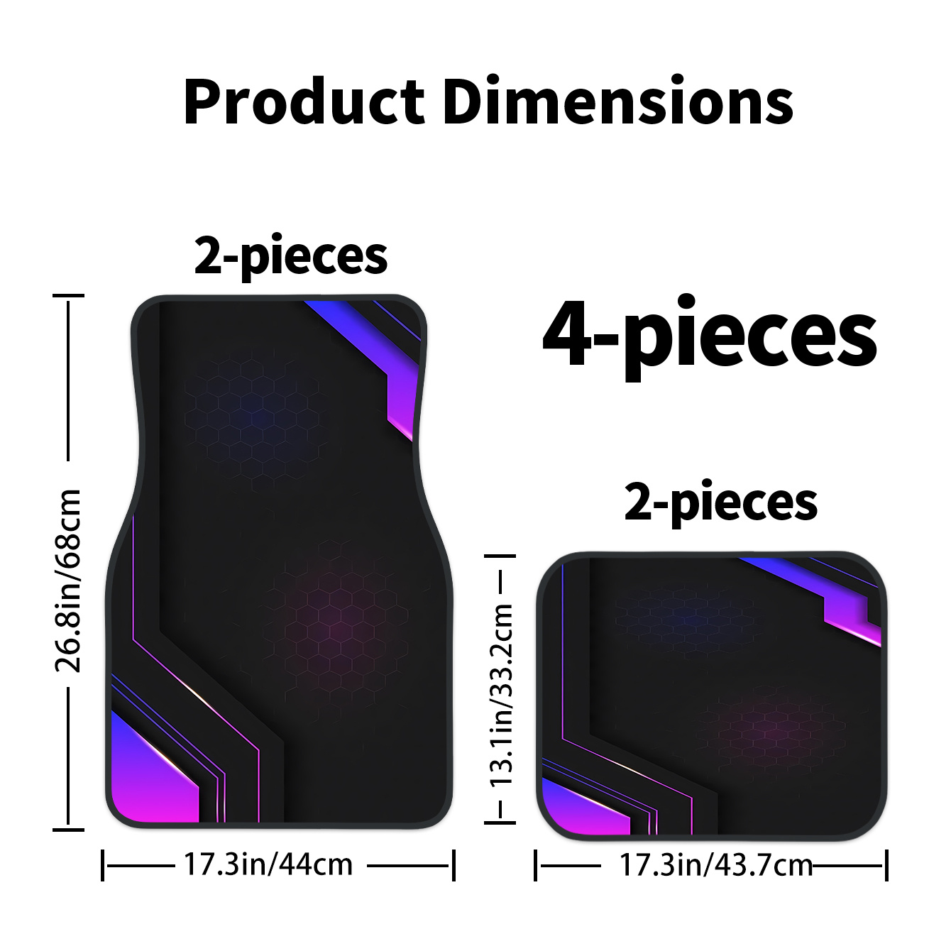แผ่นรองพื้นรถยนต์ลายเรขาคณิตไฮ - Tech Protect Accessories บทวิจารณ์และราคา