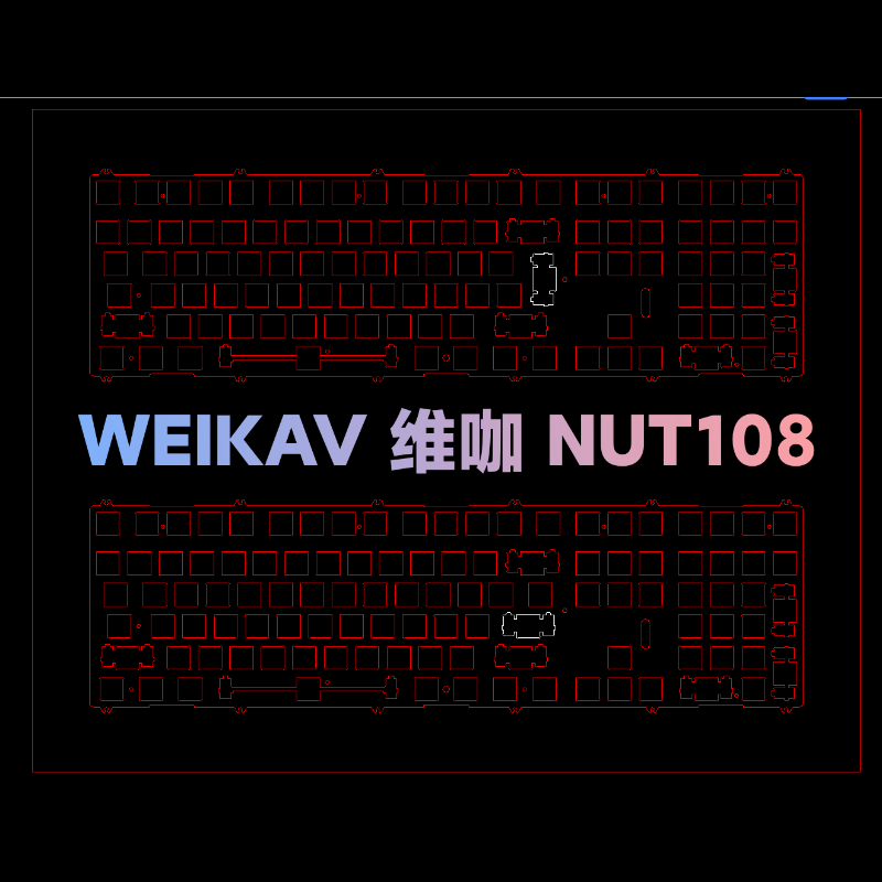WEIKAV NUT108 แผ่นรองคีย์บอร์ด - Tech Gaming Accessories บทวิจารณ์และราคา