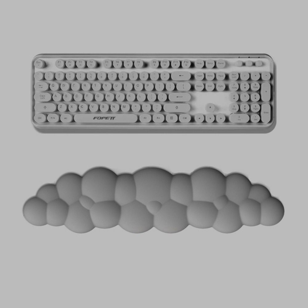 แผ่นรองข้อมือรูปทรงเมฆนุ่ม แผ่ - Keyboard Wrist Pad Leather บทวิจารณ์และราคา