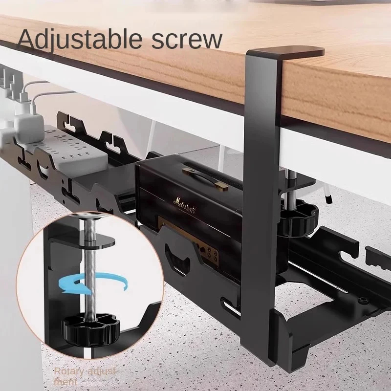 ชั้นวางของแบบยืดหดได้ใต้โต๊ะ ถ - Tech Accessories For Office Desk บทวิจารณ์และราคา