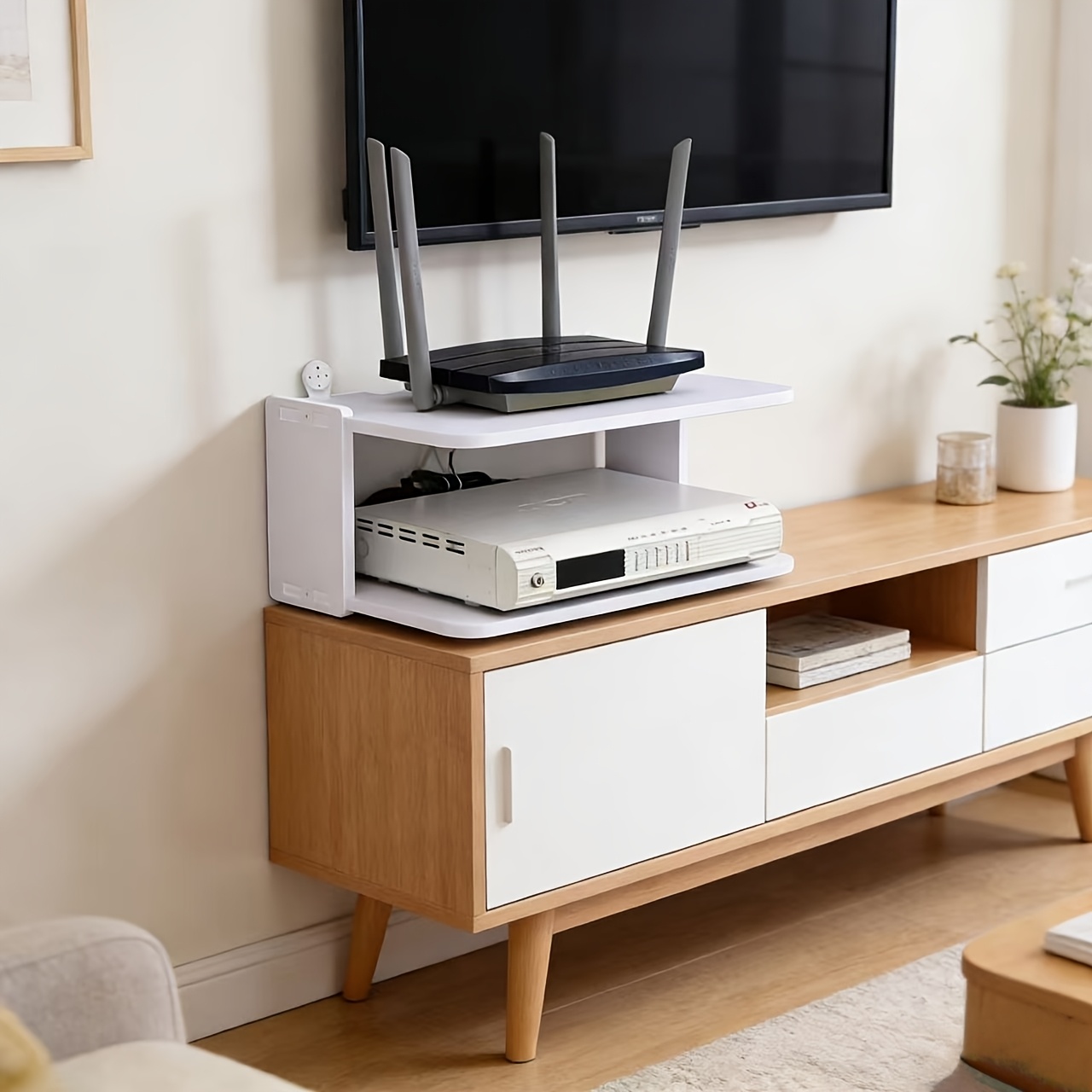 ชั้นวางเราเตอร์และที่เก็บสายเค - Tech Table Accessories บทวิจารณ์และราคา