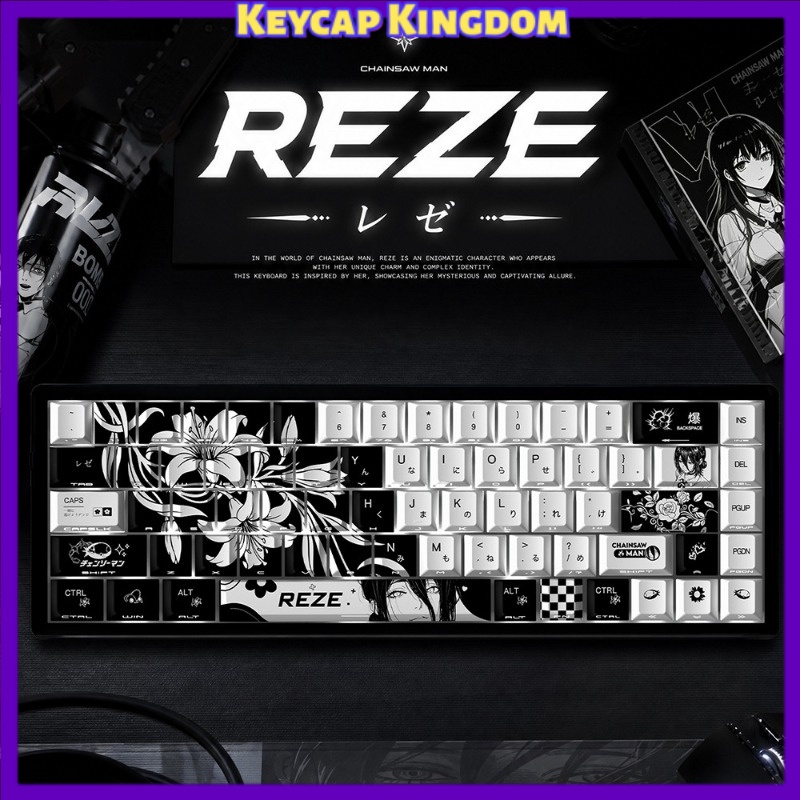 ใหม่เรเซ 5.0 อะนิเมะคีย์แคปธีม - Tech Gaming Accessories บทวิจารณ์และราคา